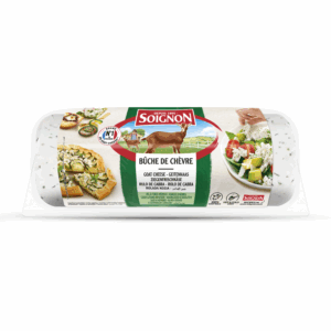 GOAT CHEESE LOG 1KG - GARLIC AND HERBS