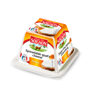 SPREADABLE GOAT CHEESE PYRAMID 150G – HONEY
