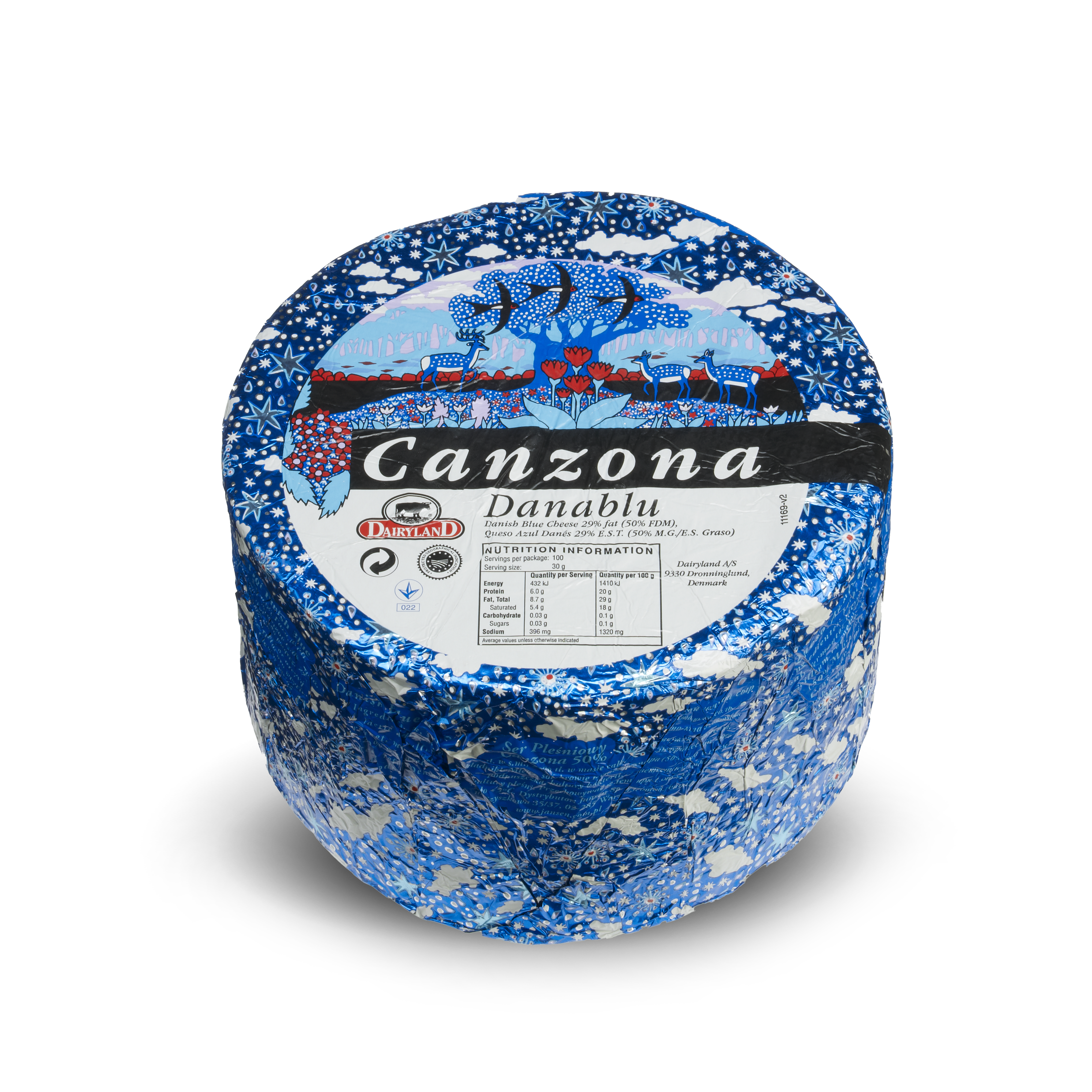 DANABLU CHEESE WHEEL 3.2KG